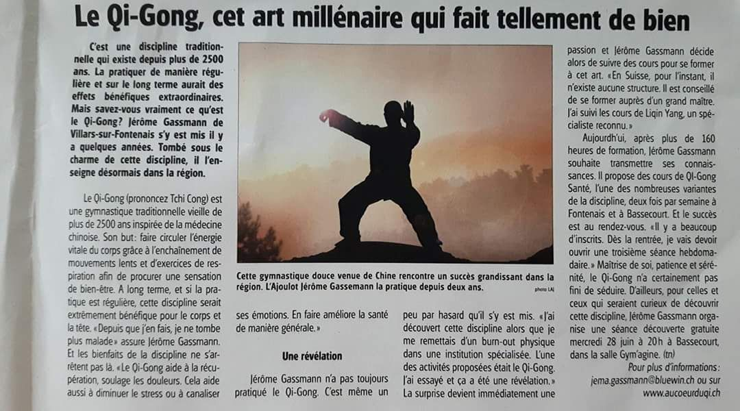 Article Journal l'Ajoie