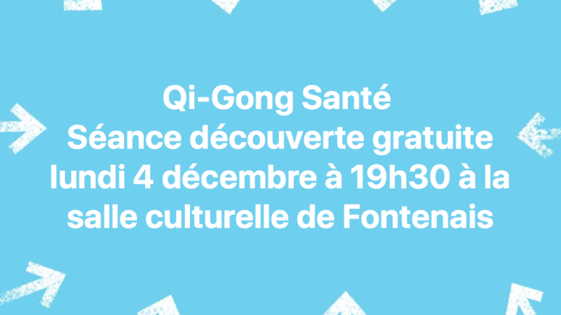 Une séance à Fontenais pour découvrir le Qi-Gong